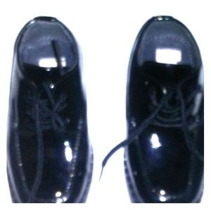 Size 3 boy shoes all black
